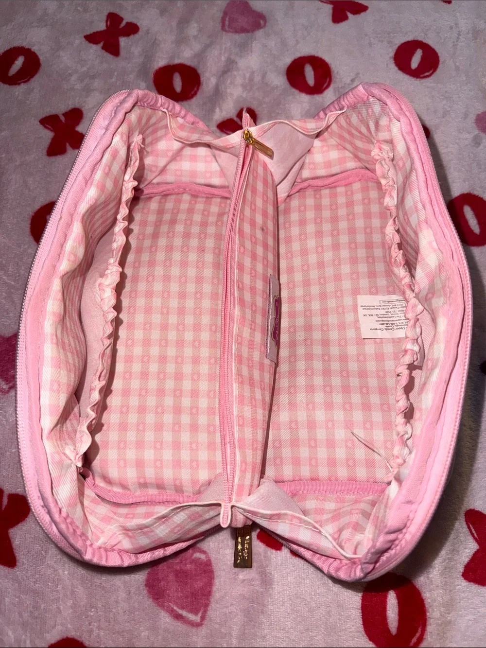 The Vintage Cosmetic Company soft quilted